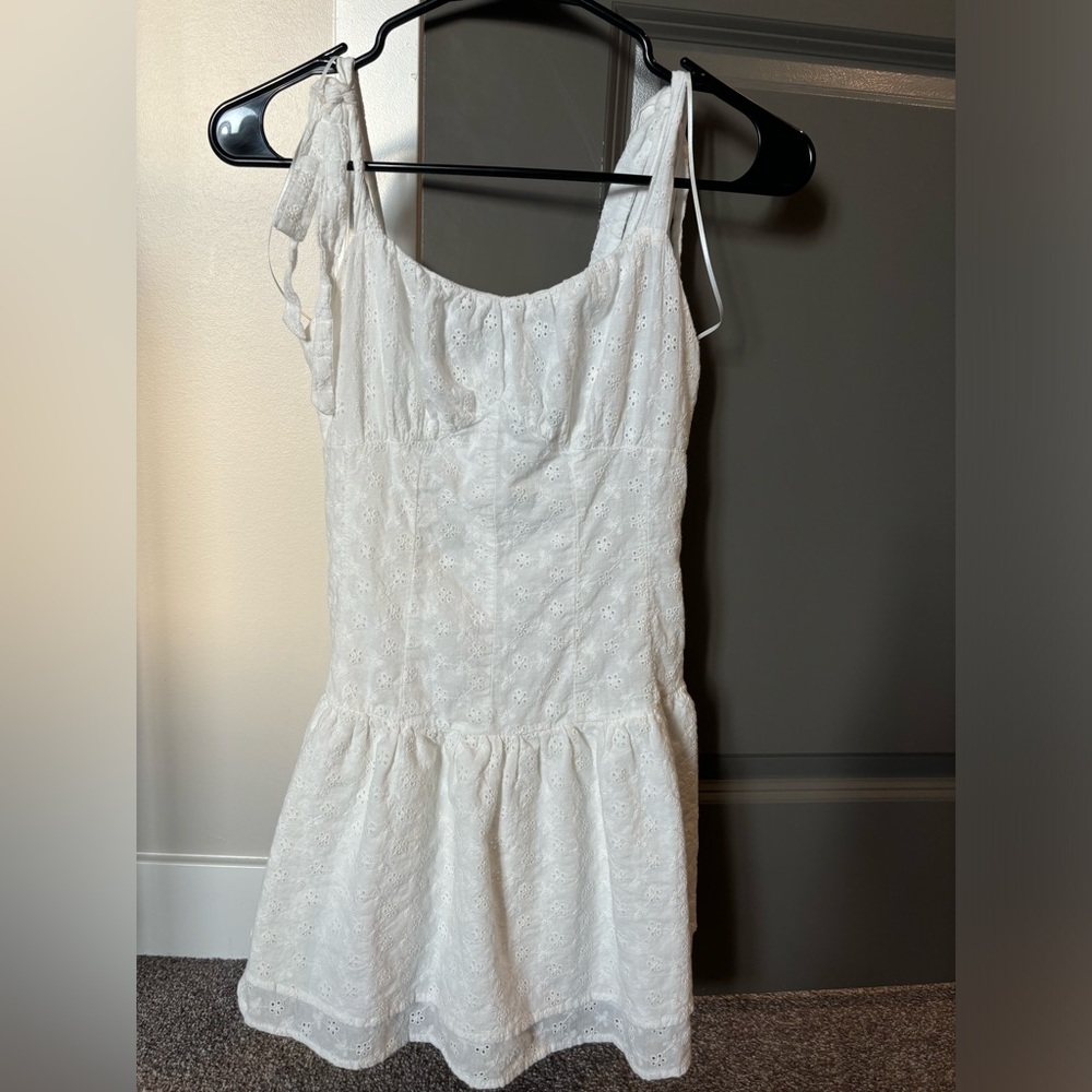 White Eyelet Sundress